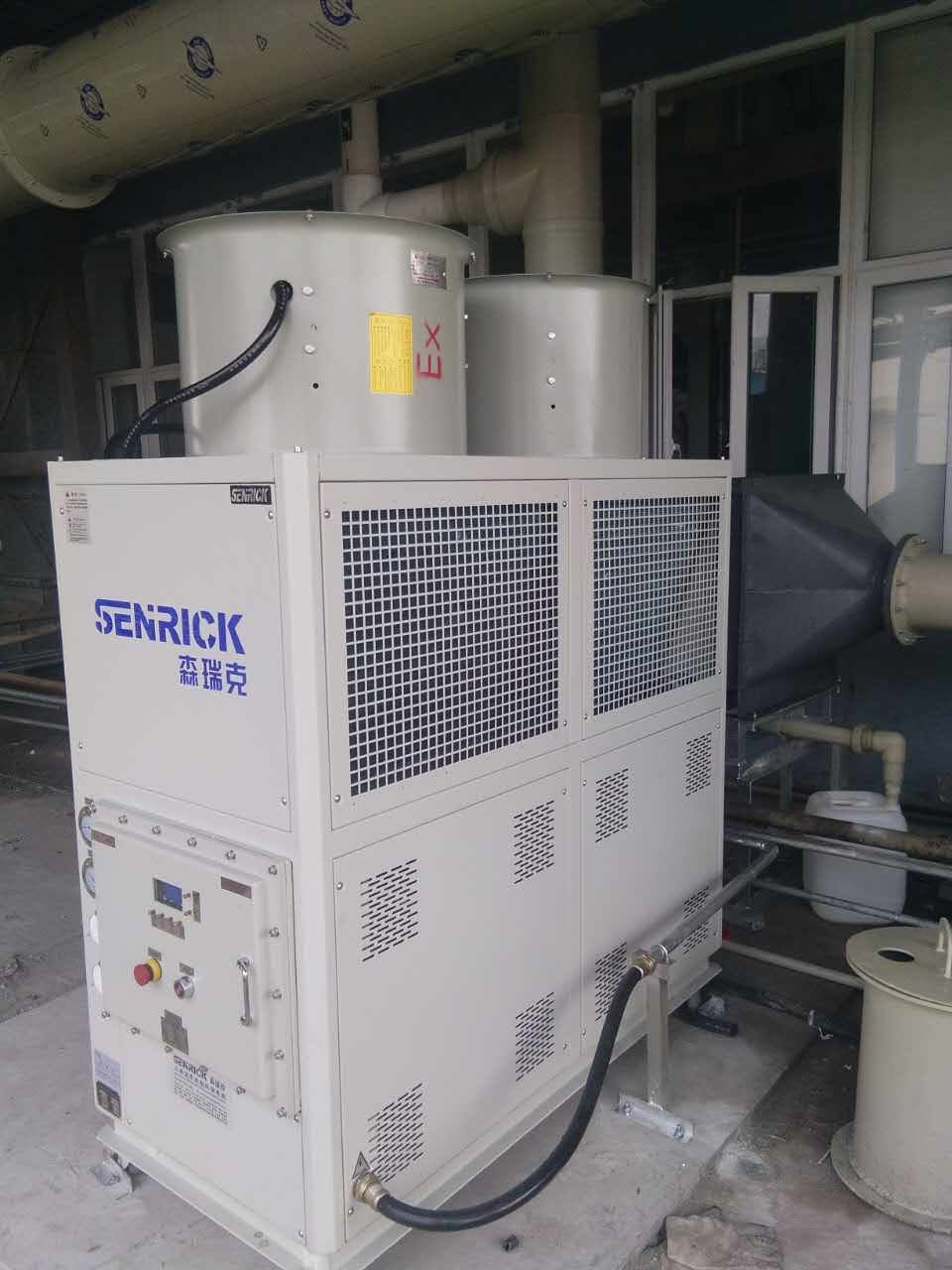 冷水機使用時間的延長情況